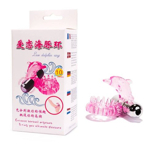 Joy Cock Ring With Bullet Vibrator Pink