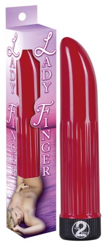 Orion Vibrator Ladyfinger Red