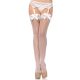 Leg Avenue 721912 combfix Csipke TOP W/ SATIN BOW O/S WHT