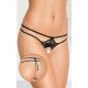 Softline Női tanga fehérnemű G-string 2401 - fekete S/L