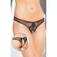 Softline Női tanga fehérnemű Thongs 2442 - fekete S/M