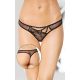 Softline Női tanga fehérnemű Thongs 2441 - fekete M/L