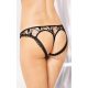 Softline Női tanga fehérnemű Thongs 2457 - fekete M/L