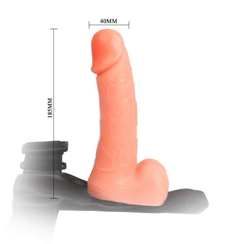 Joy Ultra Cyberskin Strap-on Penis Flash