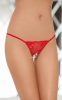 Softline Női tanga fehérnemű String 2322 - piros S/L