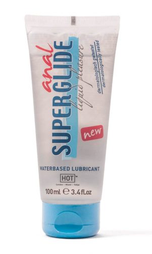 Hot Anal Superglide liquid pleasure - waterbased sikosító