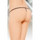 Softline Női tanga fehérnemű String 2295 fekete S/L