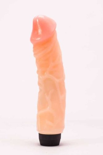 Seven Creations Rubber Pink Vibrator