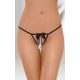 Softline Női tanga fehérnemű String 2356 - fekete S/L