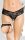 Softline Női tanga fehérnemű Thongs 2440 - fekete S/M