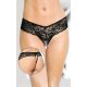 Softline Női tanga fehérnemű Thongs 2440 - fekete S/M