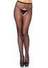 Leg Avenue 721404 Q PLUS SIZE CROTCHLESS Necc harisnyanadrág PLUS SI fekete