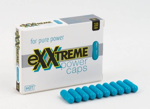 Hot eXXtreme power caps étrend-kiegészítő kapszula B6 és B12 vitaminokkal. 1 x 10 darab