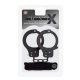 BondX Bondx Metal Cuffs & Love Rope Set Black