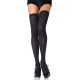 Leg Avenue Nylon Over The Knee combfix fekete - O/S - HOSIERY