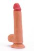 Dual-Layered 8 inch Silicone Dildo