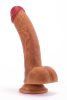 Dual-Layered Silicone 8 inch Dildo