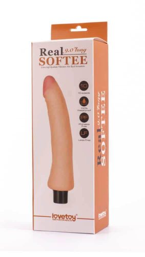 Real Softee Vibrating Dildo  5