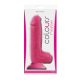 Outlet Colours Softies 7 inch Dildo Pink