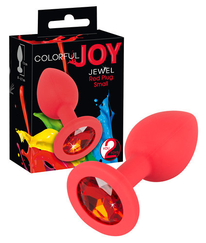 Colorful Joy Jewel Red Plug