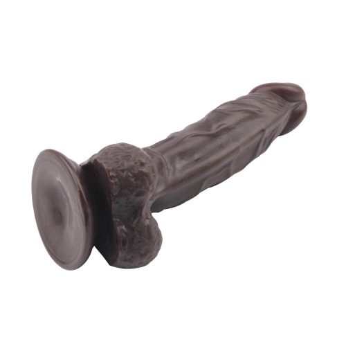 Chisa Novelties Fashion Dude 8.5 Inch Cock Brown