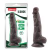 Chisa Novelties Fashion Dude 8.5 Inch Cock Brown