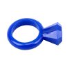 Chisa Novelties Diamondd Cock Ring Blue