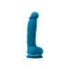 NS Toys Colours Dual Density 5 inch Dildo Blue