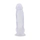 Chisa Novelties 7.0 Inch Dildo- Clear