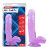 Chisa Novelties 7.0 Inch Dildo- Purple