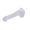 Chisa Novelties 7.7 Inch Dildo- Clear