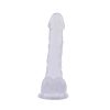 Chisa Novelties 7.7 Inch Dildo- Clear