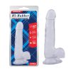 Chisa Novelties 7.7 Inch Dildo- Clear