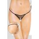 Softline Női tanga fehérnemű G-string 2460 - fekete S/L