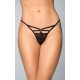 Softline Női tanga fehérnemű G-string - fekete S/L