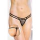 Softline Női tanga fehérnemű G-string 2450 - fekete M/L