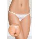 Softline Női tanga fehérnemű G-string 2415 - fehér S/L