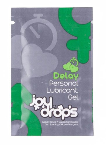 JoyDrops Delay Personal sikosító Gel késleltető gél 5ml