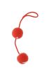 Seven Creations MARBILIZED DUO BEADS - RED