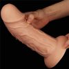 Lovetoy 9.5'' Realistic Curved Dildo Flesh