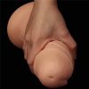 Lovetoy 9.5'' Realistic Curved Dildo Flesh