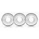 Oxballs - Ringer of Do-Nut 1 3-pack clear