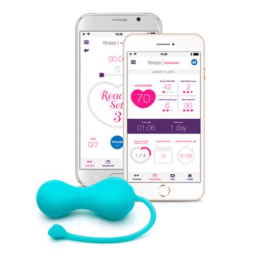 Lovelife by OhMiBod - Krush App Connected Bluetooth Kegel turquoise