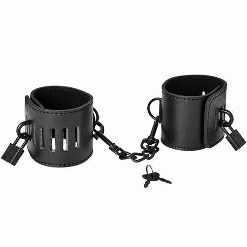 Sex & Mischief S&M - Shadow Locking Cuffs black