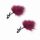 Sex & Mischief S&M - Enchanted Feather Nipple Clamps purple