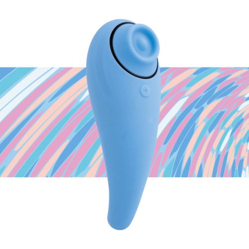 FeelzToys - FemmeGasm Tapping & Tickling Vibrator blue