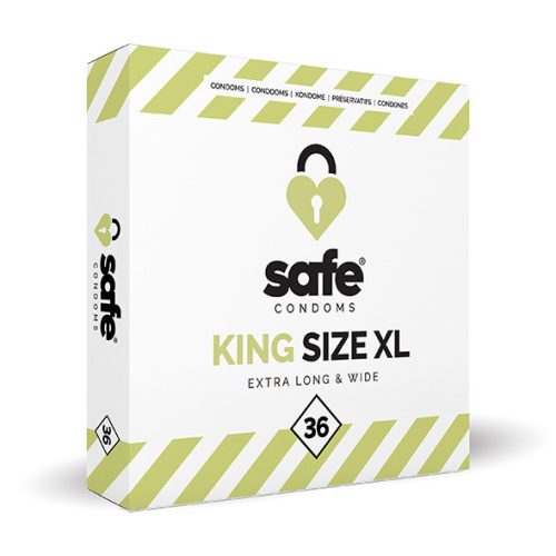 Safe SAFE - Condoms - King Size XL 36 darab