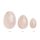 La Gemmes - Yoni Egg Set RoseQuartz pink (L-M-S)