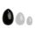 La Gemmes - Yoni Egg Black Obsidian black (L)