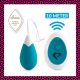 FeelzToys - Anna Vibrating Egg Remote Deep Green